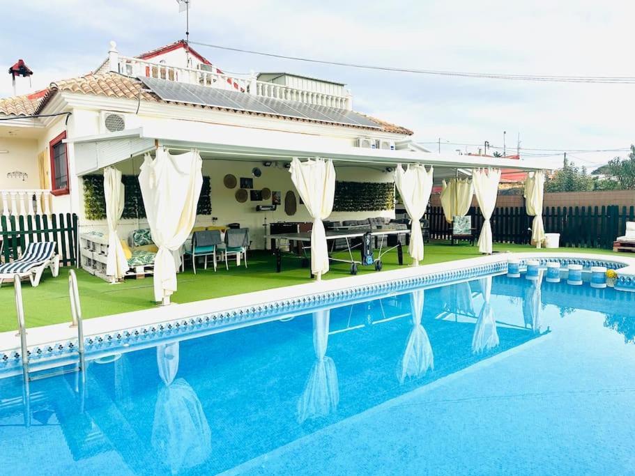 Casa Rural A 4Km De Murcia Con Piscina Y Spa Caliente Exterior foto
